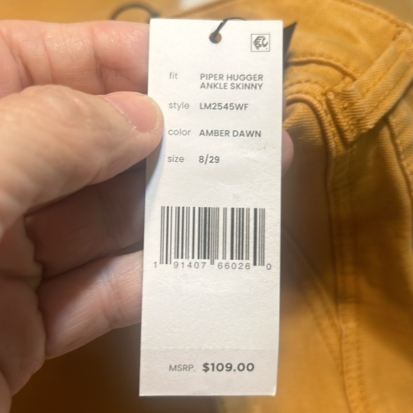 Liverpool piper hugger ankle skinny jeans - amber dawn - Picture 6 of 10